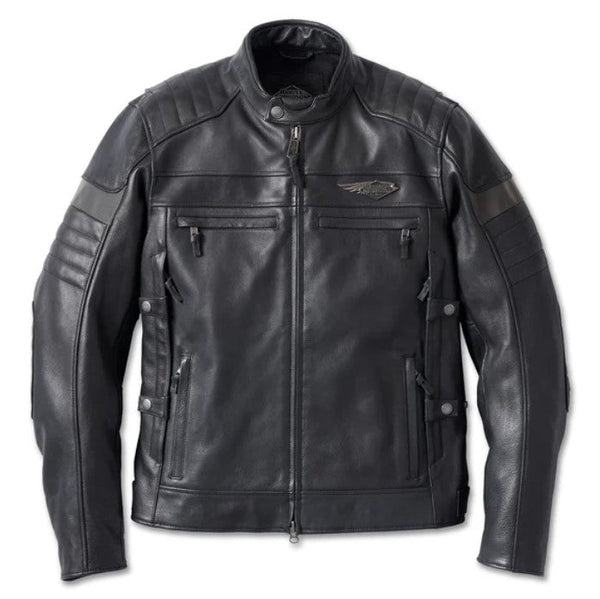 H-D Men's 120th Amalgam Triple Vent System Riding Jacket
