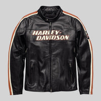 Harley Davidson Men's Torque CE-Certified Leather Jacket