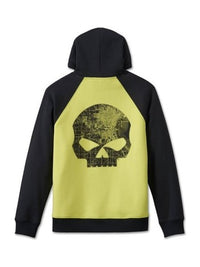 Harley-Davidson Willie G Skull Men's Sweatshirt - Wild Lime