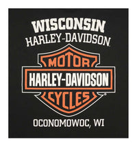 Harley-Davidson® Men's Bar & Shield Logo Chest Pocket Short Sleeve T-Shirt, Black