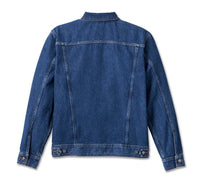 Men's Harley-Davidson Denim Jacket - Medium Wash Denim