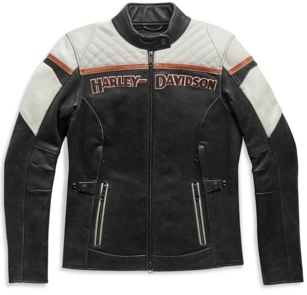 Women's H-D Triple Vent Miss Enthusiast II Leather Jacket