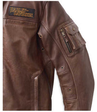 Men's Ventura 3-IN-1 Midweight Leather Jacket, Brown