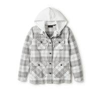 Women's Heritage Plaid Hooded Shacket