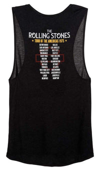 Harley-Davidson® Women's Rolling Stones America Tour Sleeveless Tank Top - Black