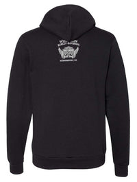 Harley-Davidson® Women's Titanium Metallic Zip-Up Hooded Sweatshirt - Black