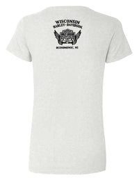 Harley-Davidson® Women's Detail Bar & Shield Crew-Neck Short Sleeve T-Shirt