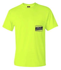 Harley-Davidson® Men's Overload Short Sleeve Chest Pocket T-Shirt, Safety Green