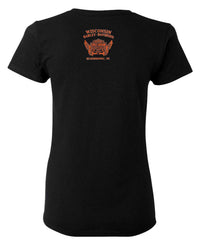 Harley-Davidson® Women's Bar & Shield Logo On Black Short Sleeve Crew-Neck Tee