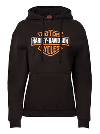 Harley-Davidson® Women's Classic Bar & Shield Logo Pullover Hoodie, Black