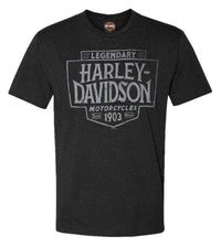 Harley-Davidson® Men's Defense Short Sleeve Crew-Neck T-Shirt, Charcoal Black