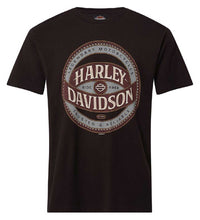 Harley-Davidson® Men's Global Short Sleeve Cotton Crew-Neck T-Shirt, Black