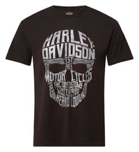Harley-Davidson® Men's Loud & Clear Skull Short Sleeve Cotton T-Shirt, Black