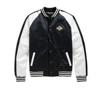 Men's Colorblock Winged Logo Bomber Jacket