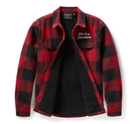 Women's H-D Buffalo Check Shirt Jacket