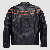 Harley Davidson Men's Double Ton Slim Fit Leather Jacket