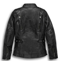Women's H-D Line Stitcher Leather Jacket