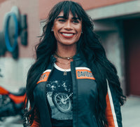 Women's H-D Trenton Leather Riding Jacket