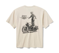 Dickies x H-D Vintage Wash Tee - Bone