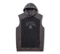 Men's Willie G Skull Sleeveless Hoodie