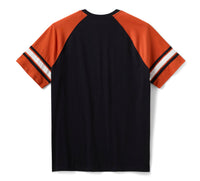 Men's H-D Essential Sleeve Stripe Raglan Tee