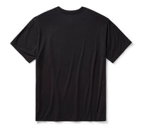 Men's Stars & Stripes Short Sleeve Shirt - Harley Black