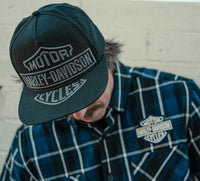 Men's H-D Essential Short Sleeve Plaid Shirt