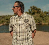 Men's H-D Essential Short Sleeve Plaid Shirt