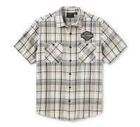 Men's H-D Essential Short Sleeve Plaid Shirt
