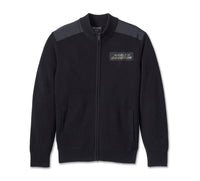 Men's Willie G Skull Sweater - Black Beauty