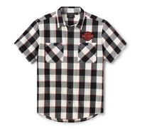 Men's H-D Essential Buffalo Plaid Short Sleeve Shirt