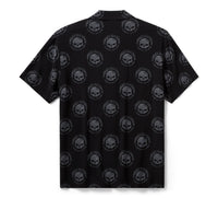 Men's Willie G Skull Aloha Shirt