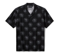 Men's Willie G Skull Aloha Shirt