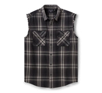 Men's Willie G Skull Reflective Plaid Blowout