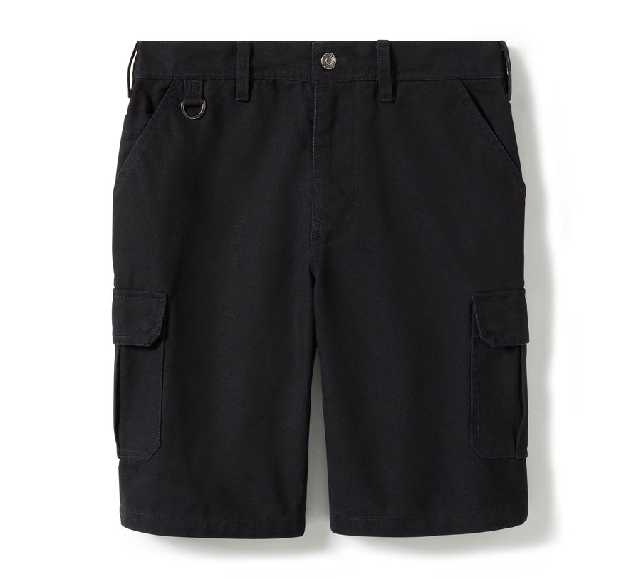 Men's Heritage Canvas Cargo Shorts - Harley Black