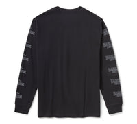 Men's H-D American Classic Eagle Long Sleeve Graphic Tee - Harley Black