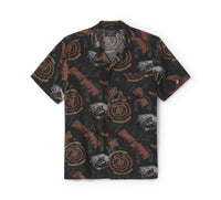 Men's 80s Tank Aloha Short Sleeve Shirt