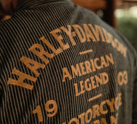 Men's H-D American Classic Railroad Stripe Shirt