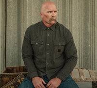 Men's H-D American Classic Railroad Stripe Shirt