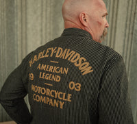 Men's H-D American Classic Railroad Stripe Shirt