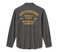 Men's H-D American Classic Railroad Stripe Shirt