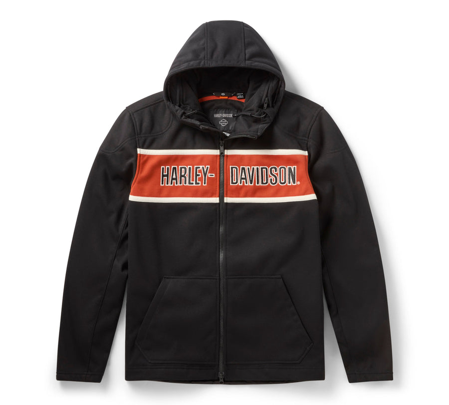 Men's H-D Trenton Deflector 2.0 Hooded Riding Fleece