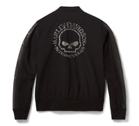 Women's Willie G Skull Bling Bomber