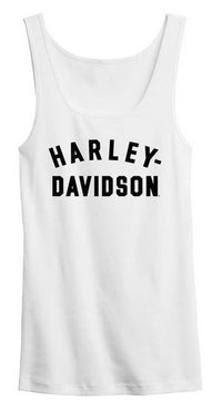 Harley-Davidson® Women's Ultra Classic Racer Font Tank Top - White 99014-23VW