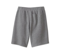 Men's Bar & Shield Fleece Shorts - Medium Grey Heather