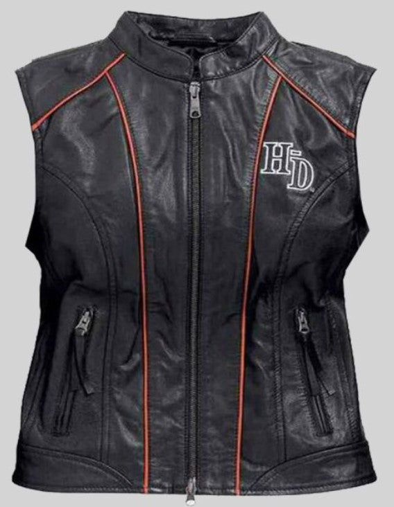 Women's Leather Vests