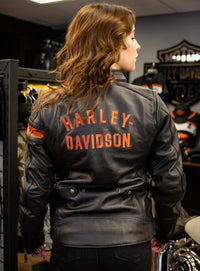 Harley-Davidson® Women's Hwy-100 Waterproof Leather Jacket