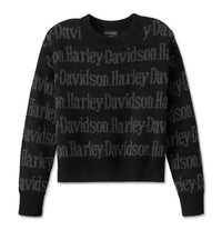 Genuine Harley-Davidson® Women's Harley-Davidson Repeat Print Sweater