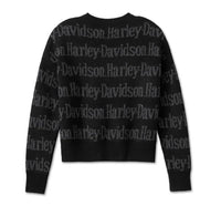 Genuine Harley-Davidson® Women's Harley-Davidson Repeat Print Sweater