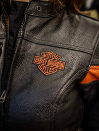 Harley-Davidson® Women's Hwy-100 Waterproof Leather Jacket